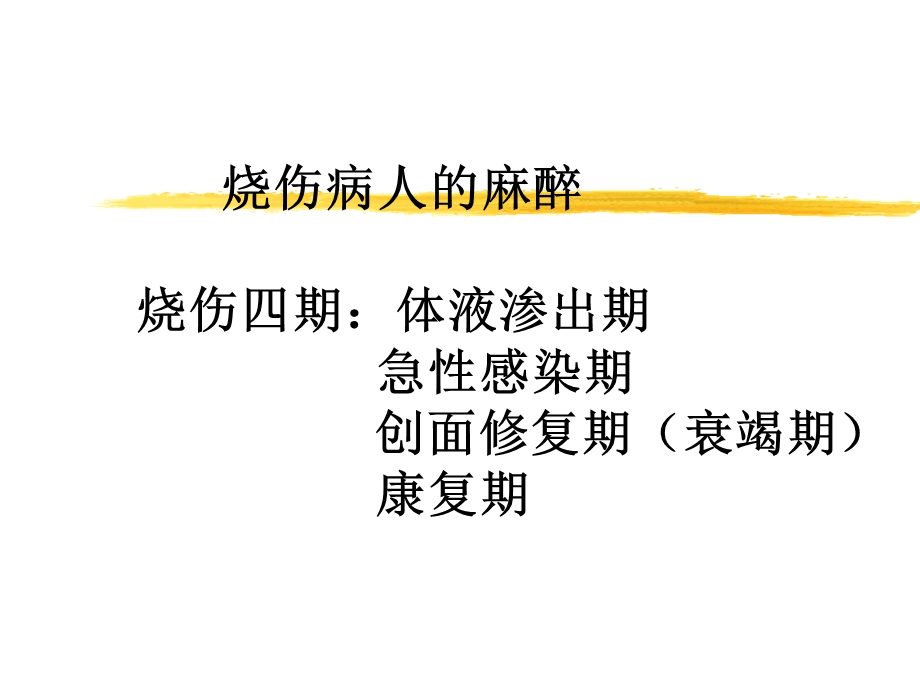 第24章烧伤病人的麻醉名师编辑PPT课件.ppt_第1页