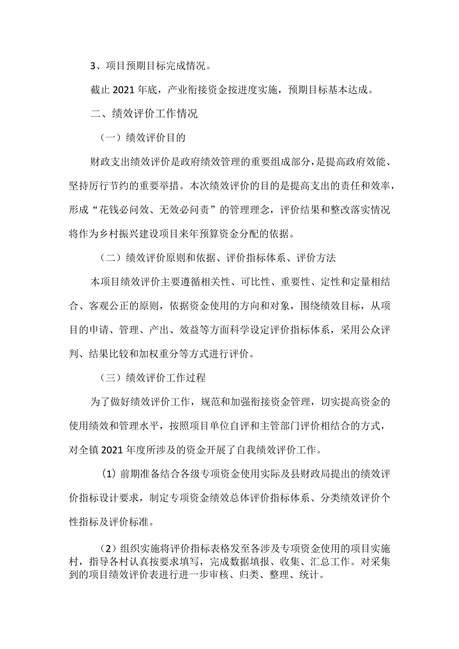 花桥镇乡村振兴资金绩效评价报告.docx_第2页