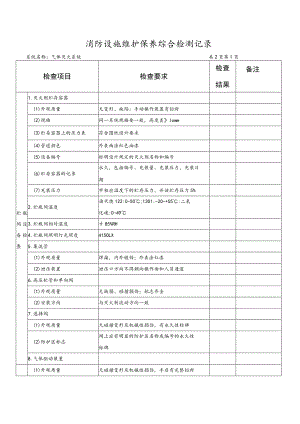 2023《消防设施维护保养综合检测记录》.docx