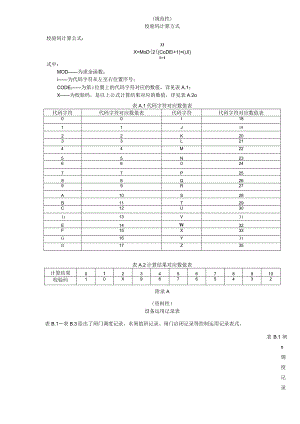 水工钢闸门和启闭机健康管理校验码计算方式、设备运用、健康检查、健康评定记录表.docx