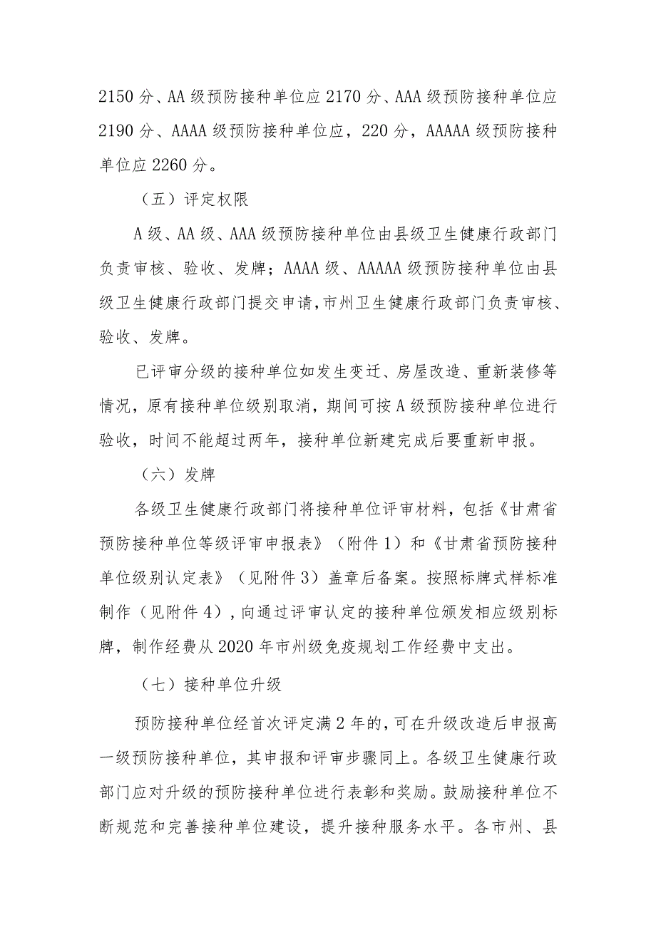 甘肃省预防接种单位等级评审考核办法.docx_第3页