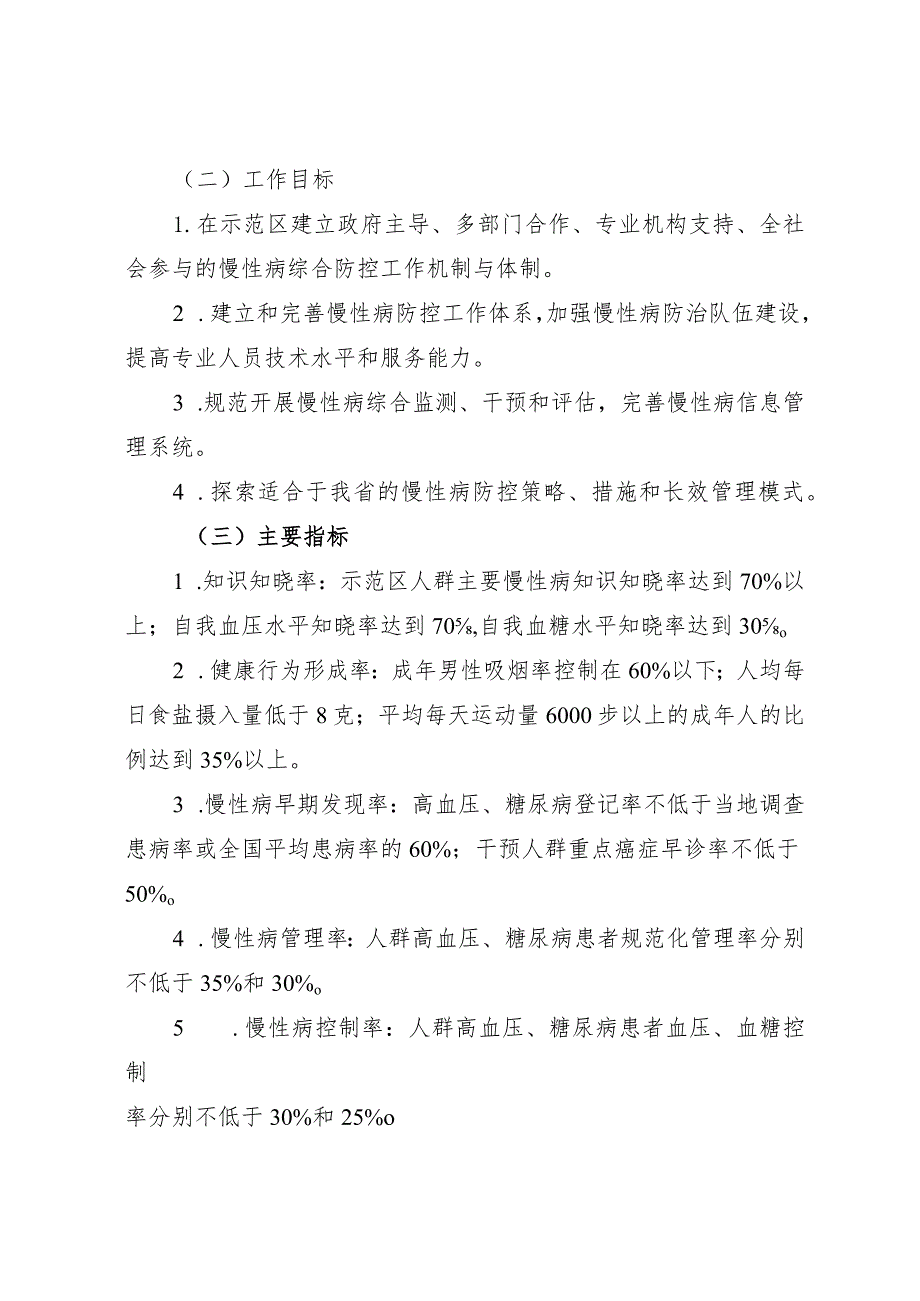 甘肃省慢性非传染性疾病综合防控示范区创建工作实施方案.docx_第2页