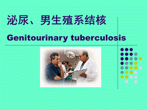 泌尿男生殖系结核（PPT 精品） .ppt