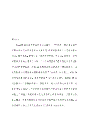 主题教育专题党课辅导报告 (4).docx