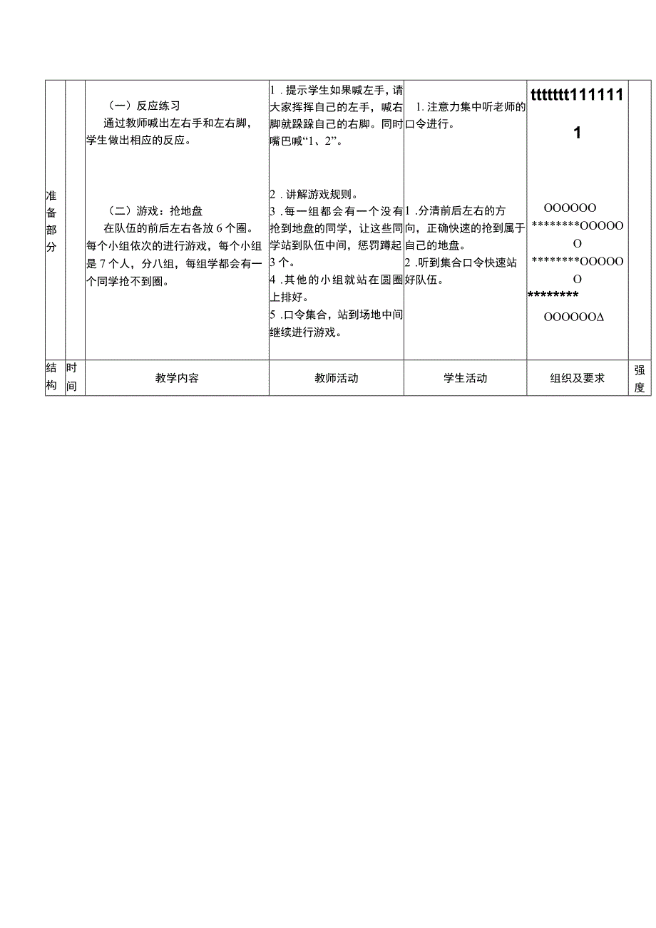 义务教育新课标水平一原地转法障碍跑体育与健康教案.docx_第2页