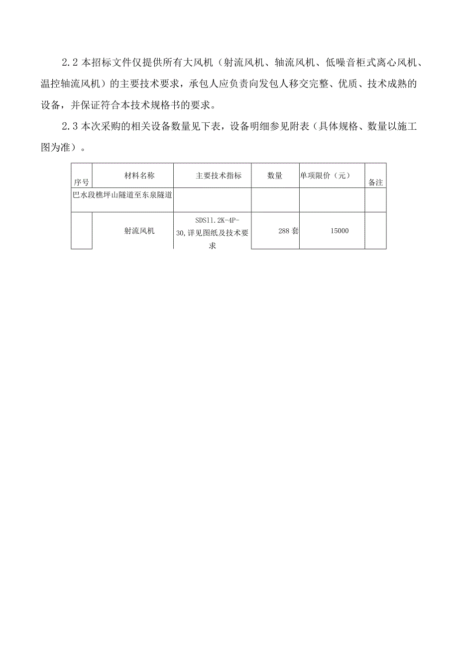 隧道通风技术规格书.docx_第2页