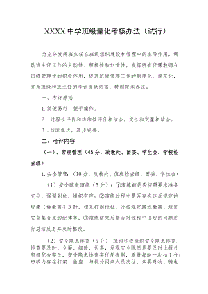 中学班级量化考核办法（试行）.docx