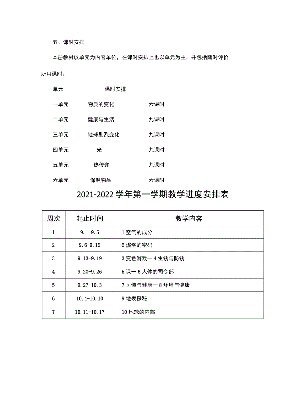 冀人版五年级科学上册教学计划及教学进度表.docx_第3页