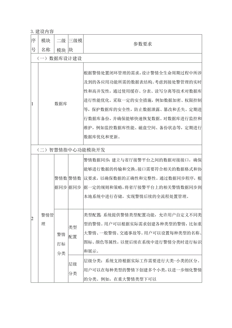 交管局智慧交管——智慧情指中心一期项目采购需求.docx_第2页