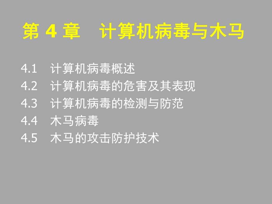 第4章计算机病毒与木马.ppt_第3页