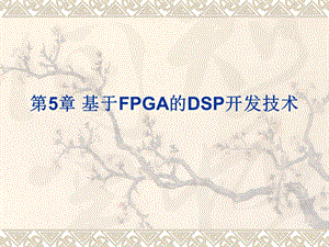 第5章基于FPGA的DSP开发一.ppt