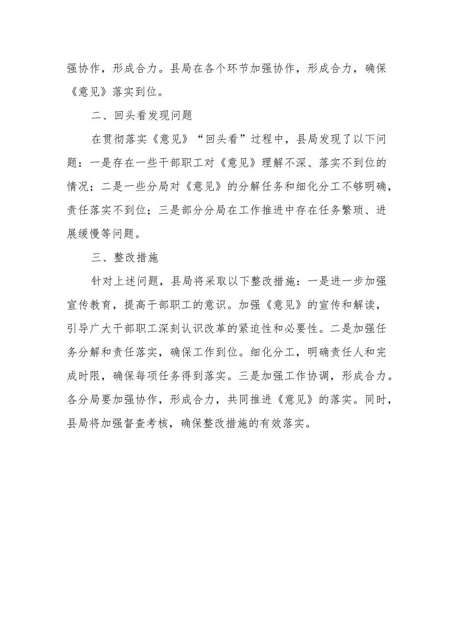 某县税务局关于贯彻落实《关于进一步深化税收征管改革的意见》“回头看”情况的报告.docx_第3页