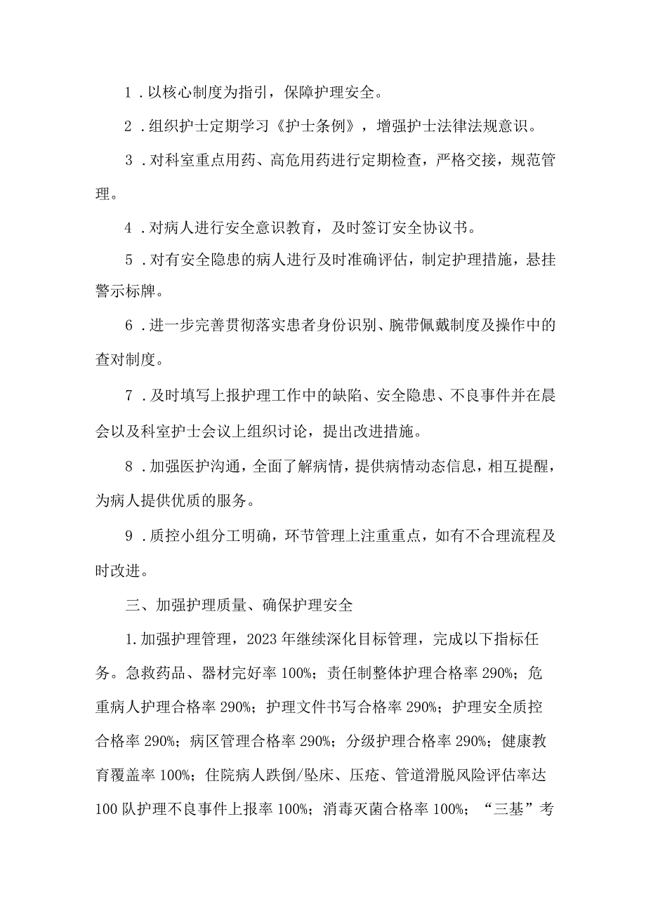 骨科医院2023年医生工作计划 (精编3份).docx_第2页