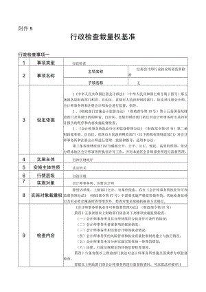 广西财政行政检查裁量权基准.docx