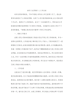 销售人员新员工试用期个人工作总结.docx