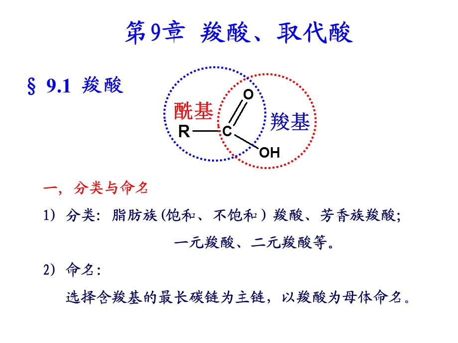 第9章羧酸、取代酸.ppt_第1页