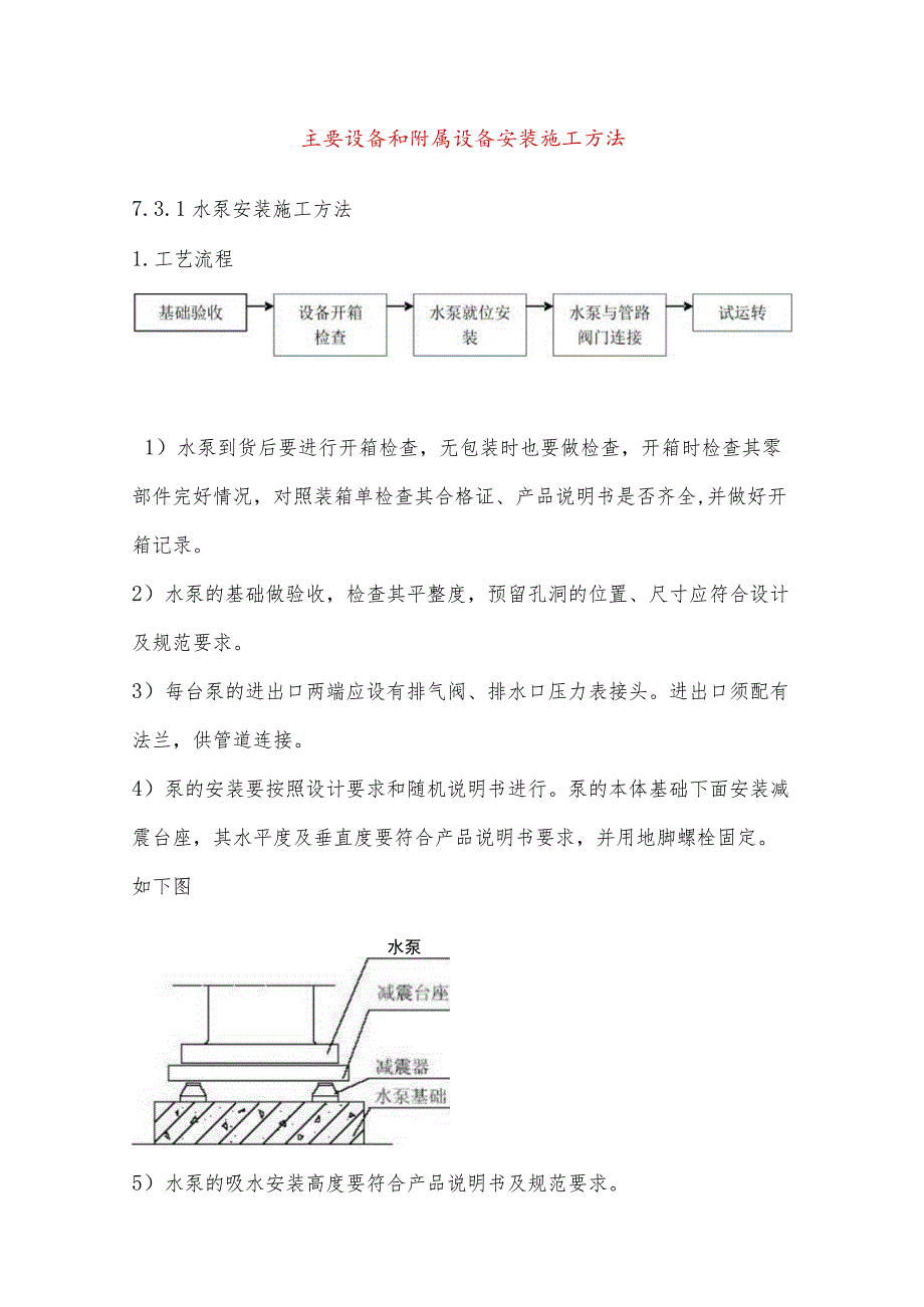 主要设备和附属设备安装施工方法.docx_第1页