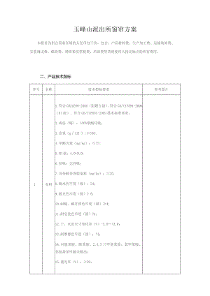 玉峰山派出所窗帘方案.docx