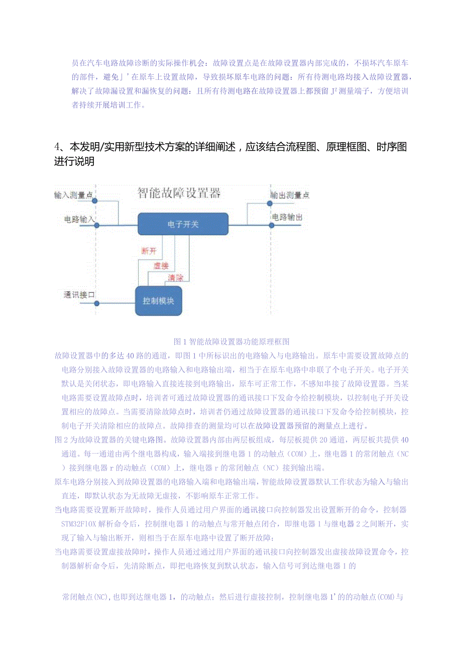 车载智能故障设置器技术交底书.docx_第2页