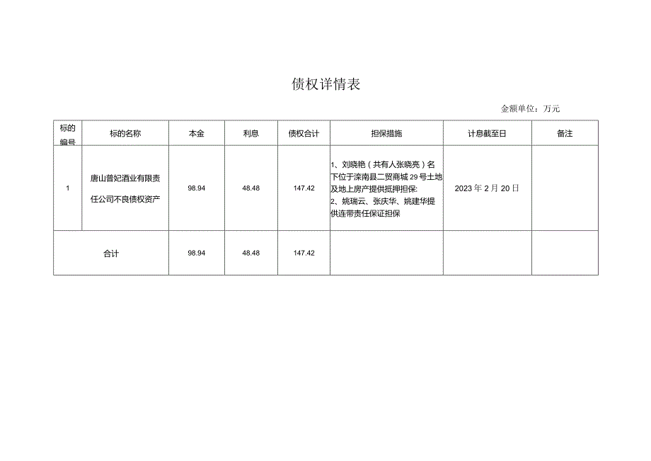 债权详情表.docx_第1页