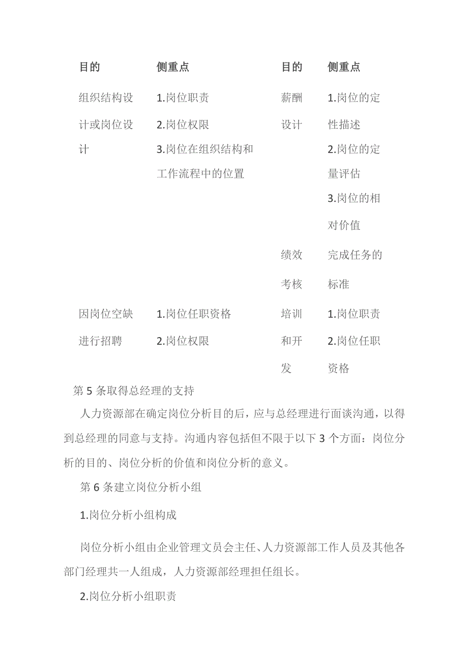 岗位分析实施管理制度.docx_第3页