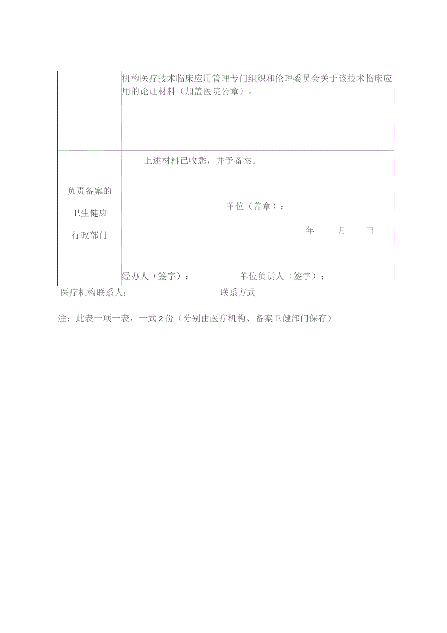 福建省医疗机构三伏贴医疗技术备案表.docx_第2页