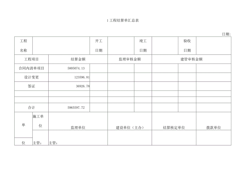 工程结算单书要点.docx_第1页