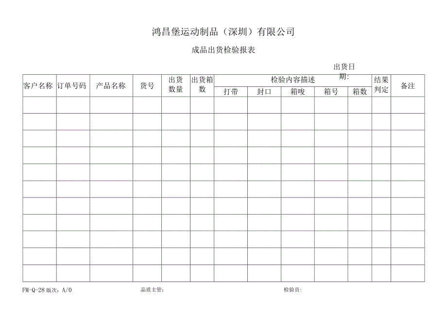 成品出货检验报表.docx_第1页