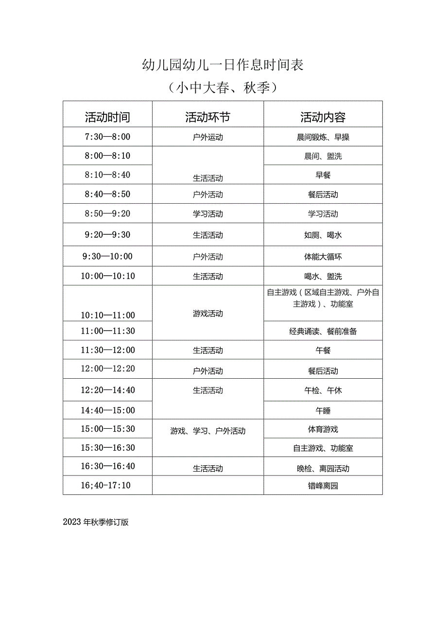 新幼儿一日作息时间表.docx_第1页