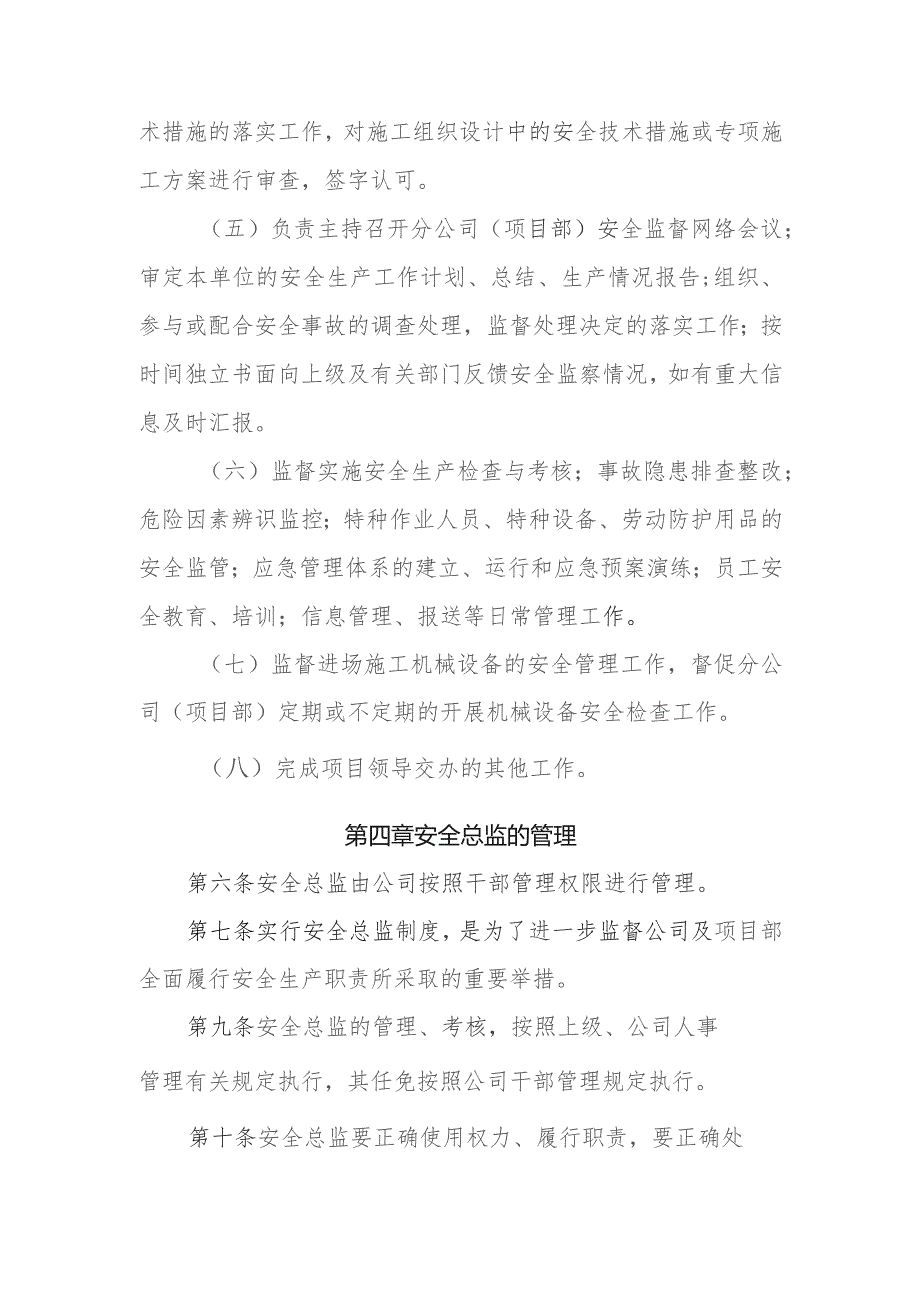 集团公司安全总监管理办法.docx_第3页