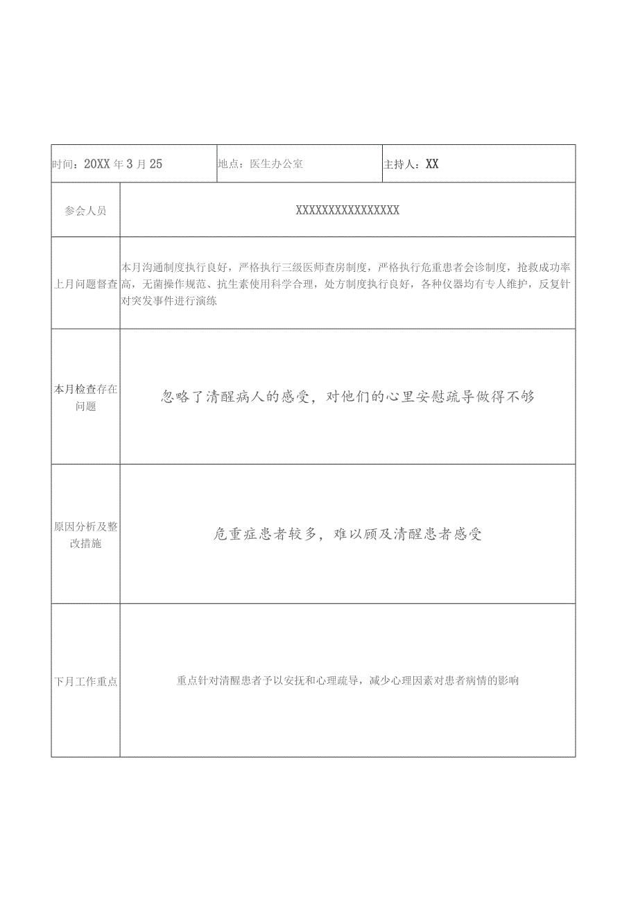 重症医学科质量与安全小组工作记录.docx_第2页