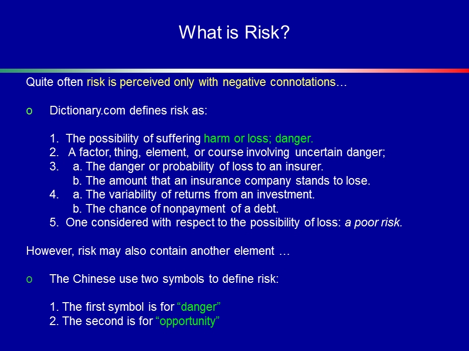Risk Management Selected ConceptsInternational …：风险管理选择的概念国际… .ppt_第3页