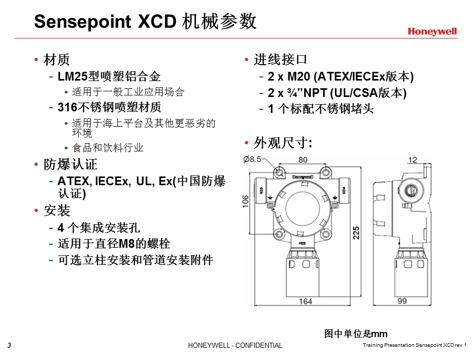 Honeywell Sensepoint XCD 基本操作培训.ppt_第3页