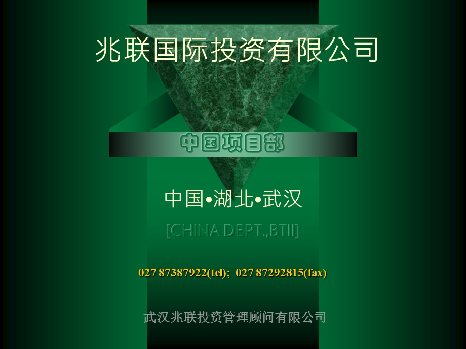 兆联公司与融资项目策划业务介绍.ppt_第1页