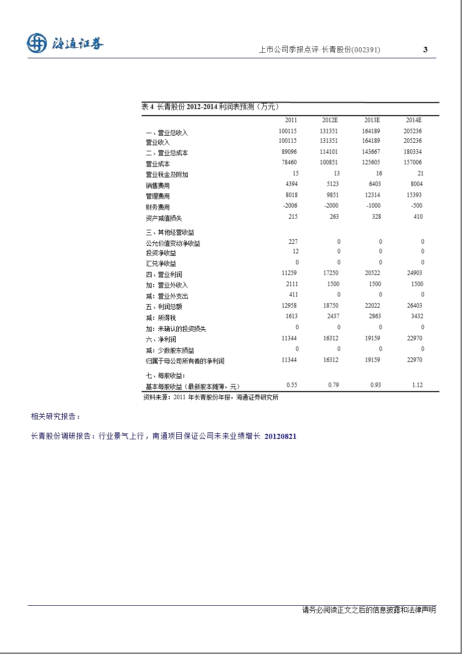 长青股份(002391)三季报点评：净利增长46%看麦草畏项目投产1026.ppt_第3页