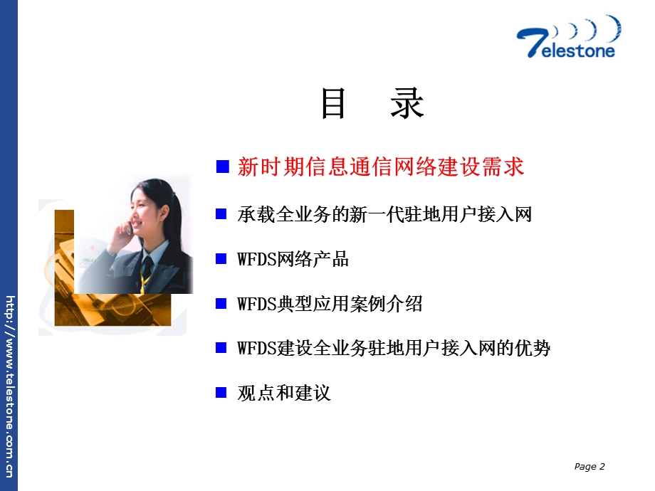 wfds一种支撑全业务的驻地接入网解决方案.ppt_第2页