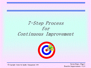 009667 steps for continous improvement.ppt