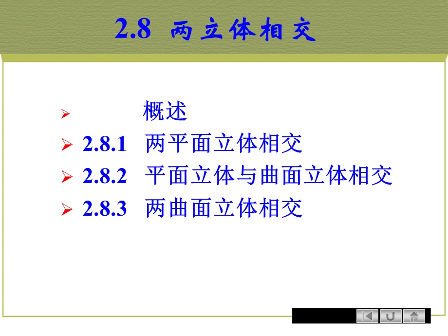 28画法几何两立体相交.ppt_第1页