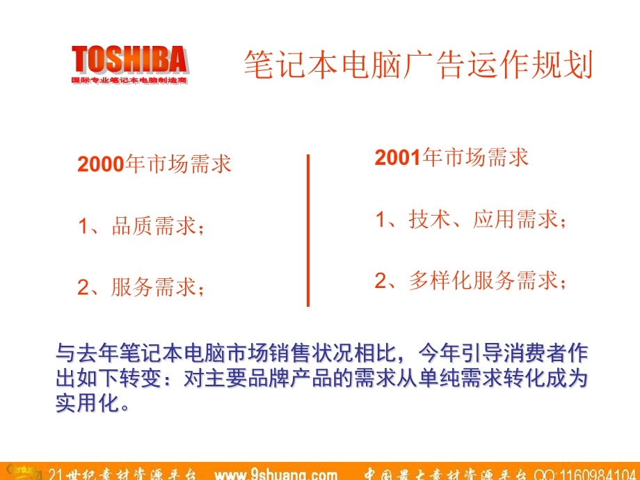 恒美TOSHIBA广告运作规划.ppt_第2页