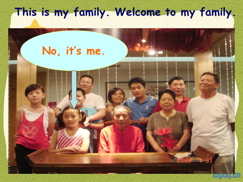 人教版pep小学四级英语上册Unit6 Meet my family B Let’s talk课件.ppt_第3页