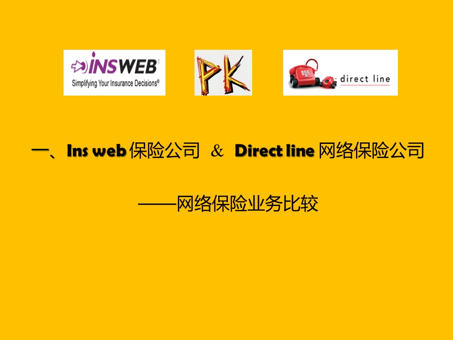 13比较Insweb保险公司和Directline网络保险公司网络保险业务,并总结网络保险的模式和各自的特点.ppt_第2页