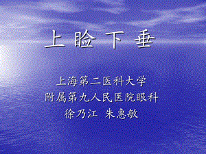 上睑下垂.ppt