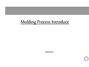 Molding Process Introduce 注塑工艺介绍.ppt