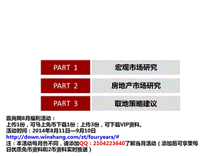 长宽城区地块市场研究报告（50页） .ppt