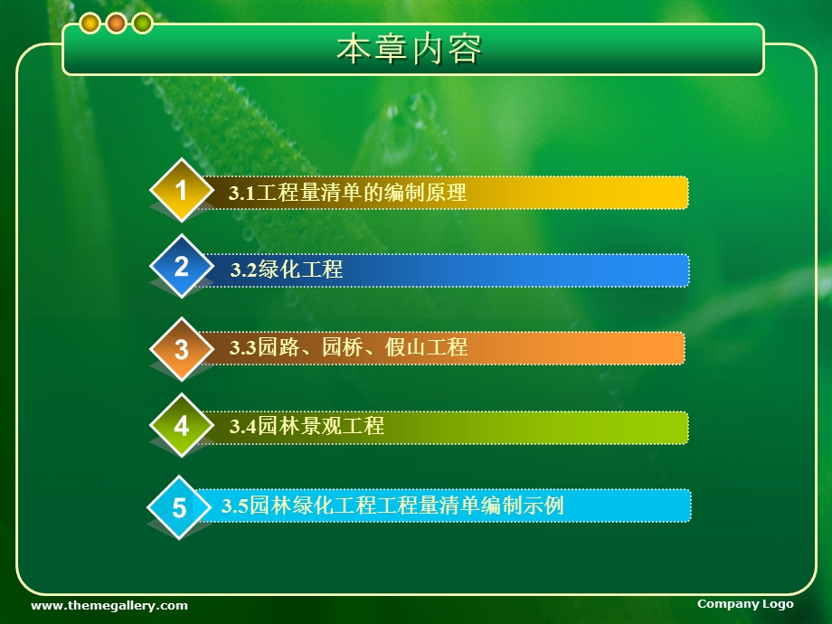 某小区园林绿化项目工程量清单编制(1).ppt_第3页