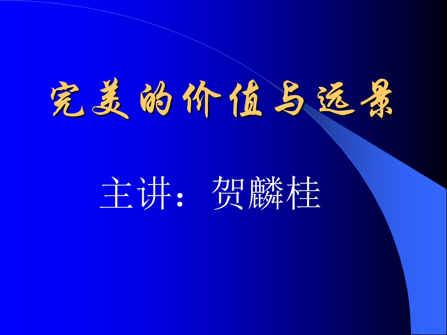 完美的价值与远景a.ppt_第1页