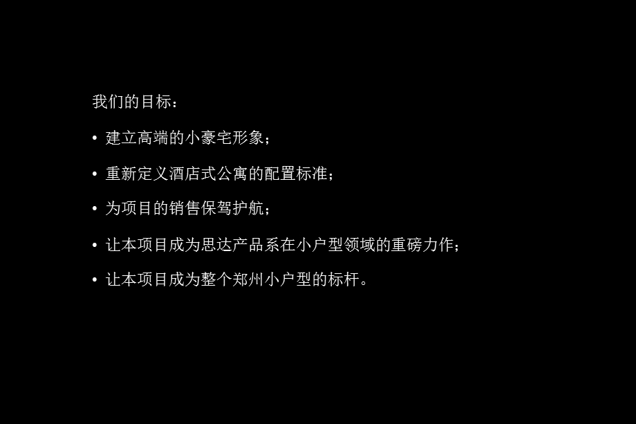 青铜骑士：高端定制小豪宅－郑州思达·数码国际公寓年度策略思考(含平面)2007-98页.ppt_第3页