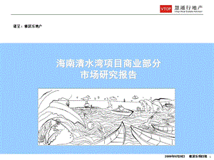 【广告策划PPT】海南清水湾市场调研报告最终稿.ppt