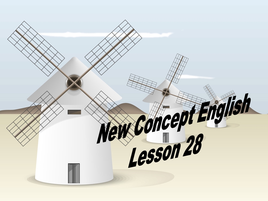 New Concept EnglishLesson 28.ppt_第1页