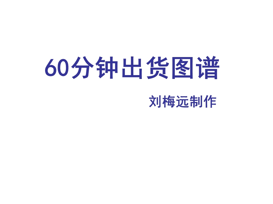 60分钟出货图主力操盘学过股票入门涨停板技术分析.ppt_第1页